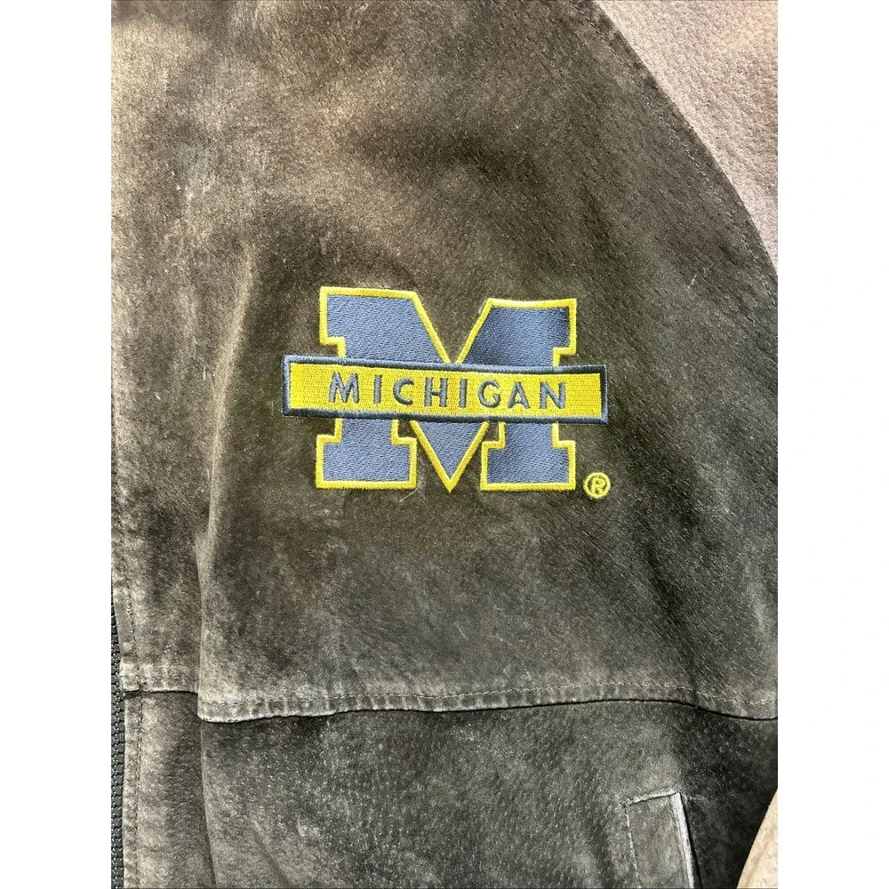 University of Michigan Vintage Jacket Wolverines Varsity Bomber 2XL Essexz